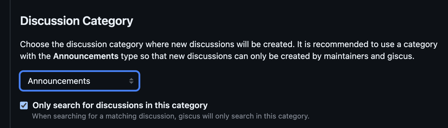 Giscus Code